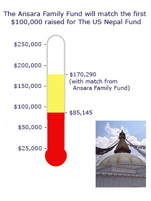 Nepal Fund contributions