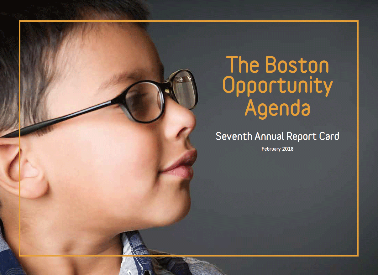 Boston Opportunity Agenda Seventh Annual Report Card cover