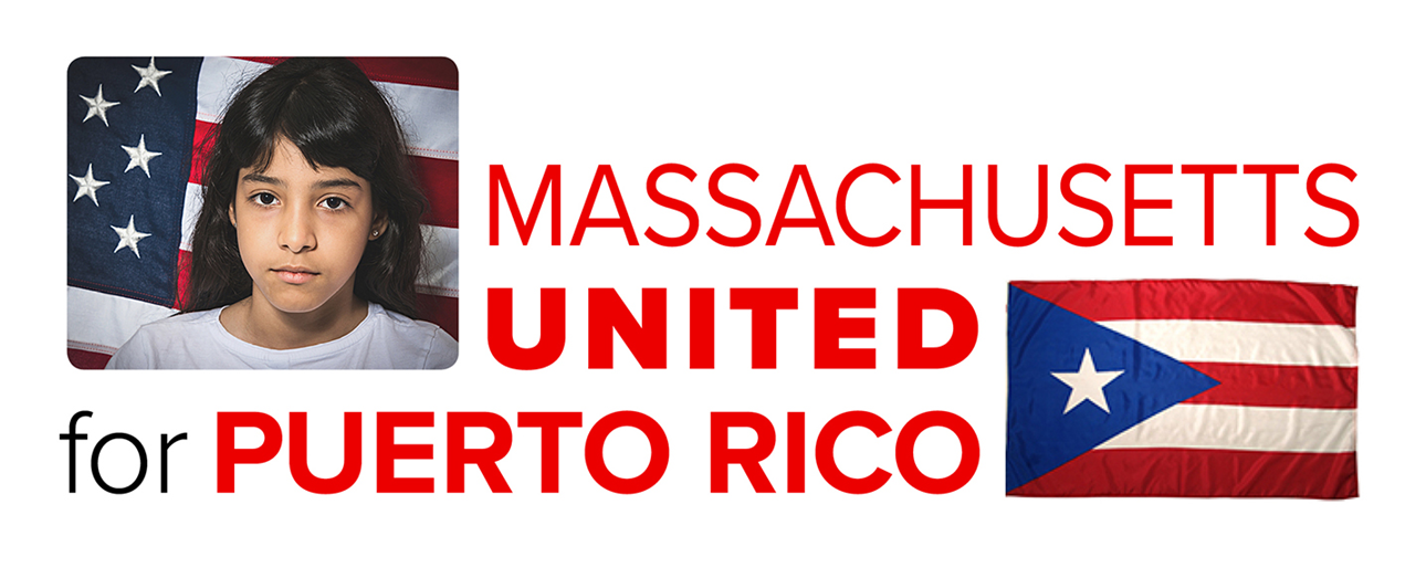Massachusetts United for Puerto Rico logo