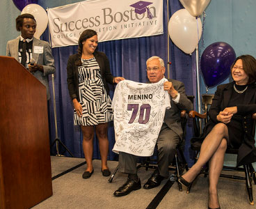 Success-Boston Mayor Menino