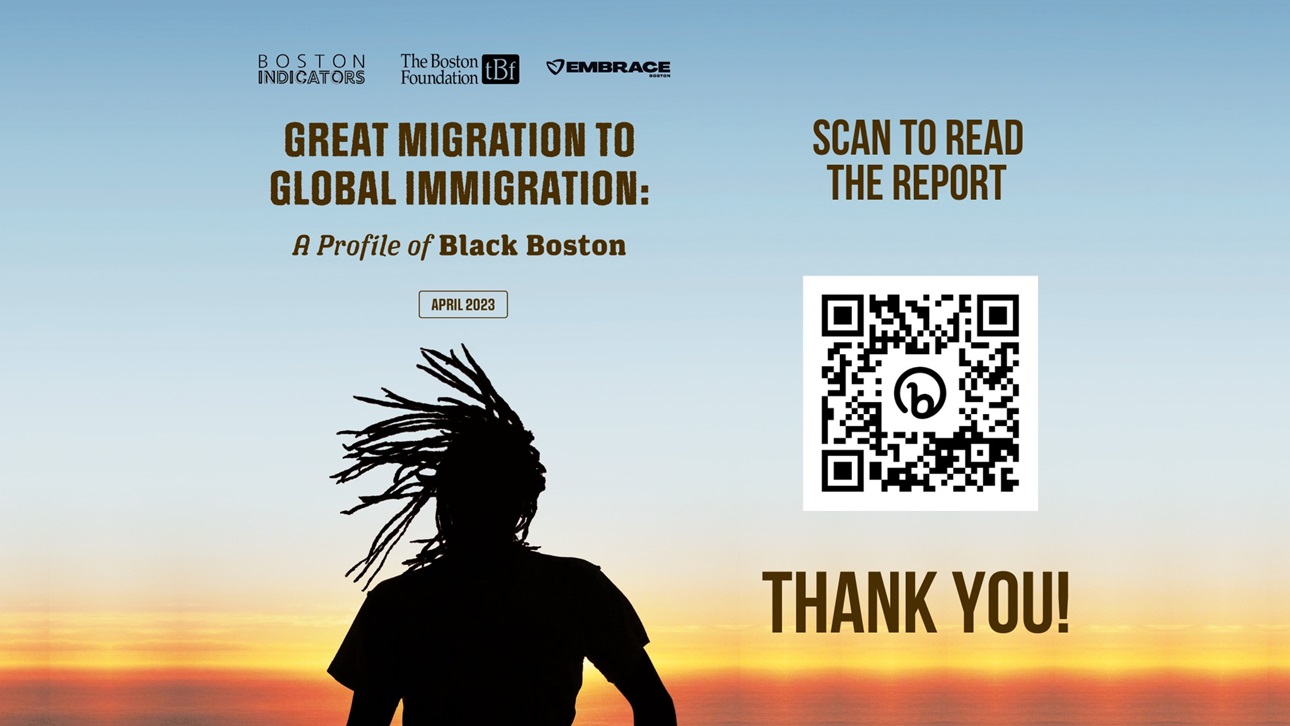 Black Boston report presentation cover slide