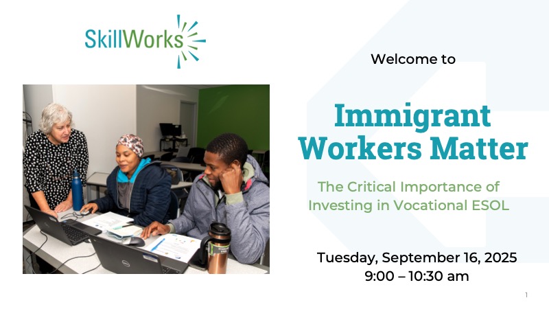 Immigrant Workers Matter slides
