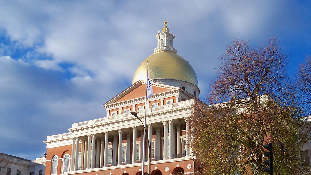 Massachusetts State House dome fall