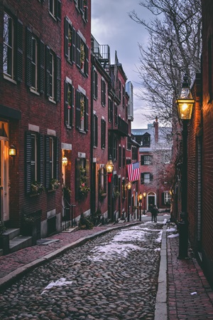 Boston neighborhood photo