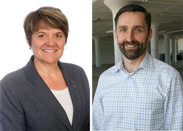 Lisa Brothers and Paul Blandini