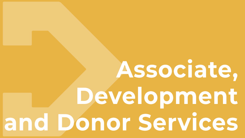 Associate, Development and Donor Services