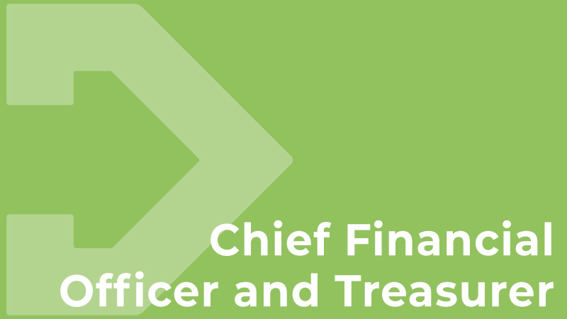 Chief Financial Officer and Treasurer
