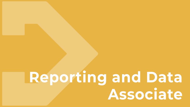 Reporting and Data Associate