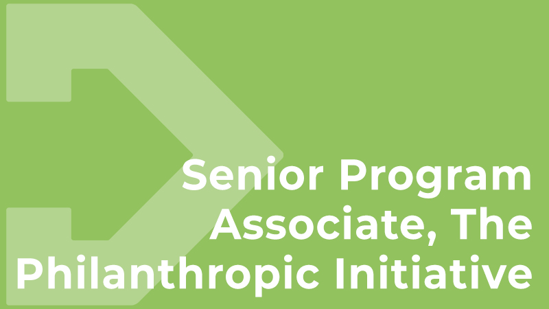 Senior Program Associate TPI