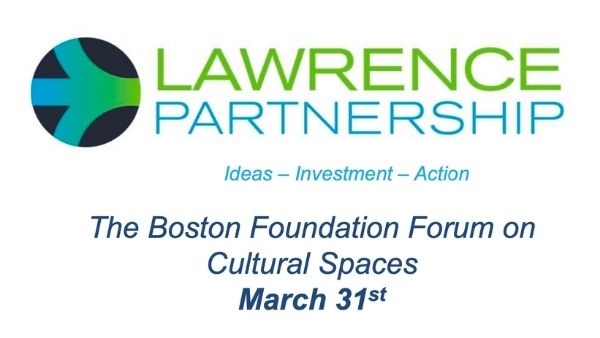 Cover slide for the Lawrence Partnership's slide presentation.