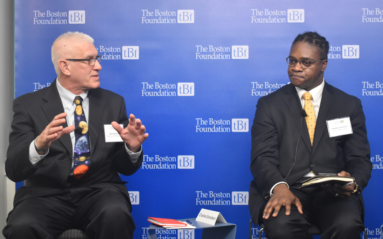 Dana Brown and Charles Grandson