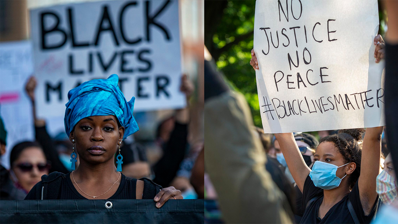 Images from BLM protests