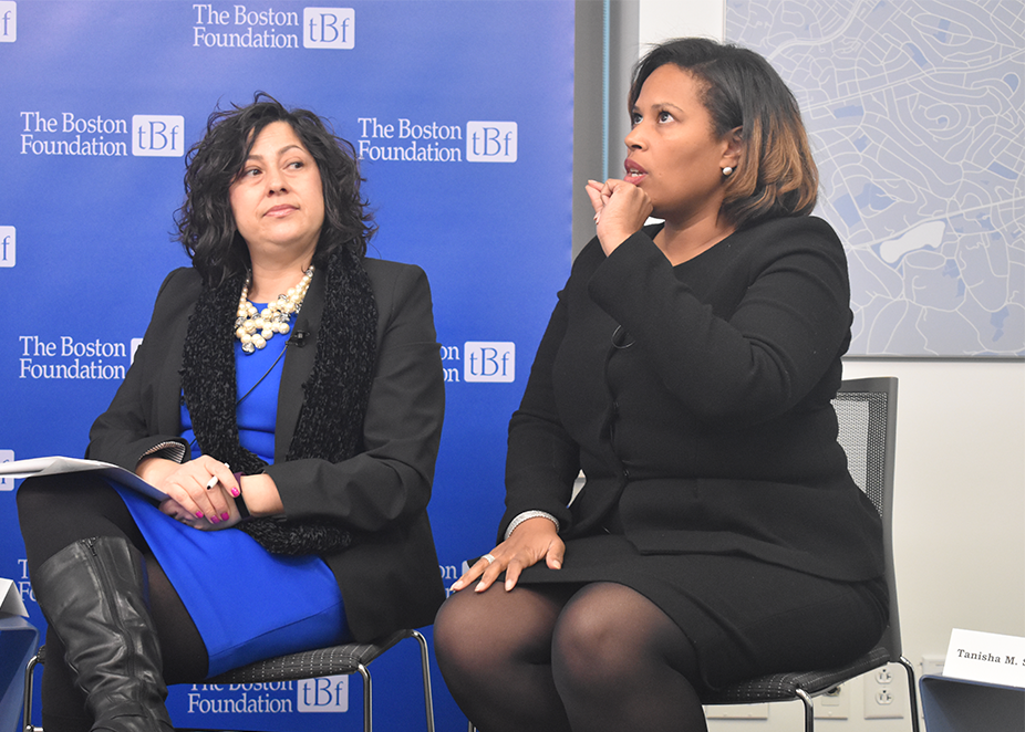 Alexandra Oliver-Davila and Tanisha Sullivan