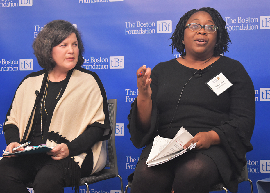 Amanda Fernandez and Meghan Irons