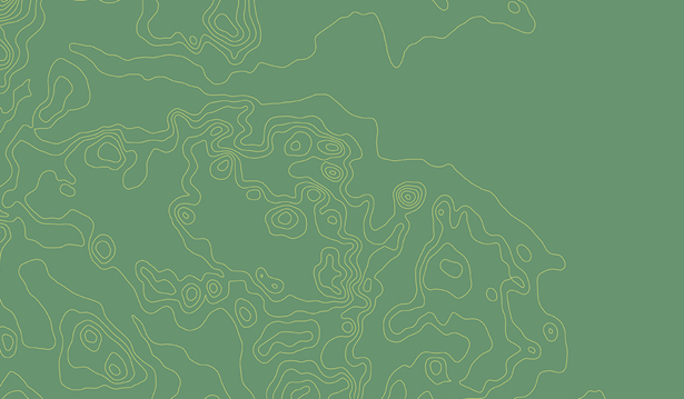 A contour map of Boston