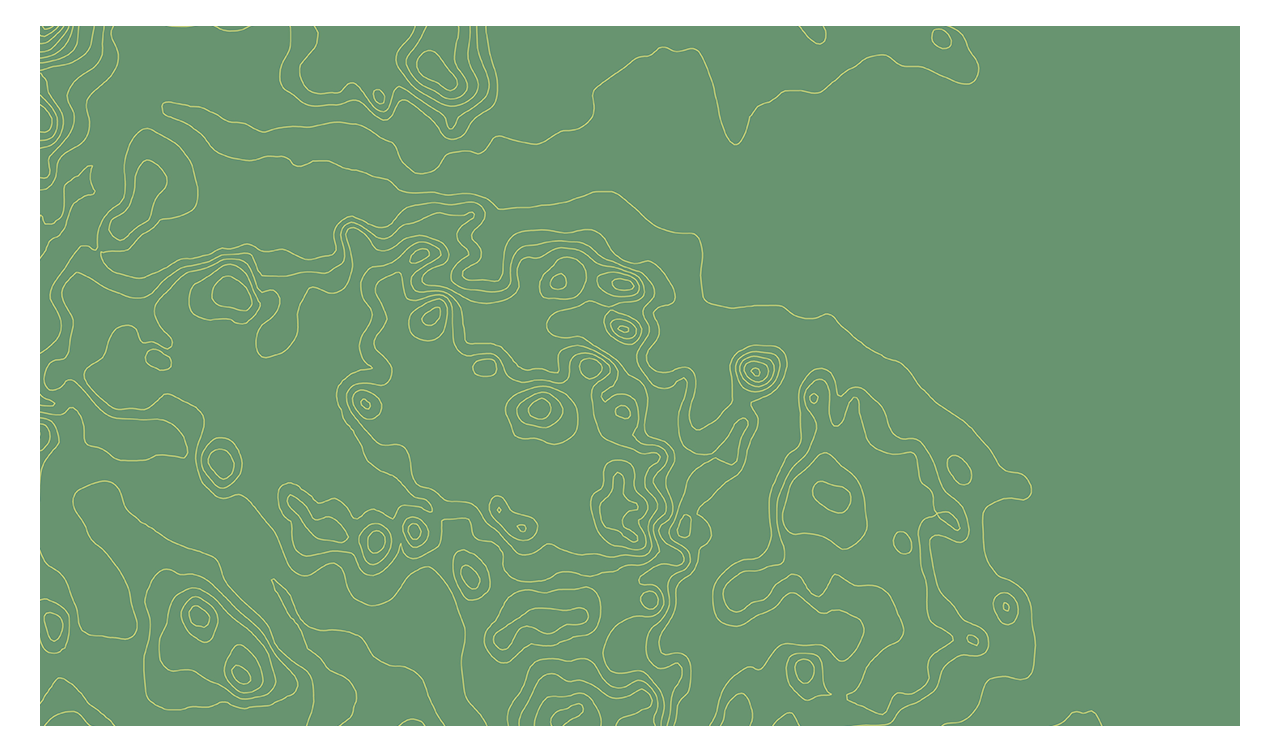 A contour map of Boston