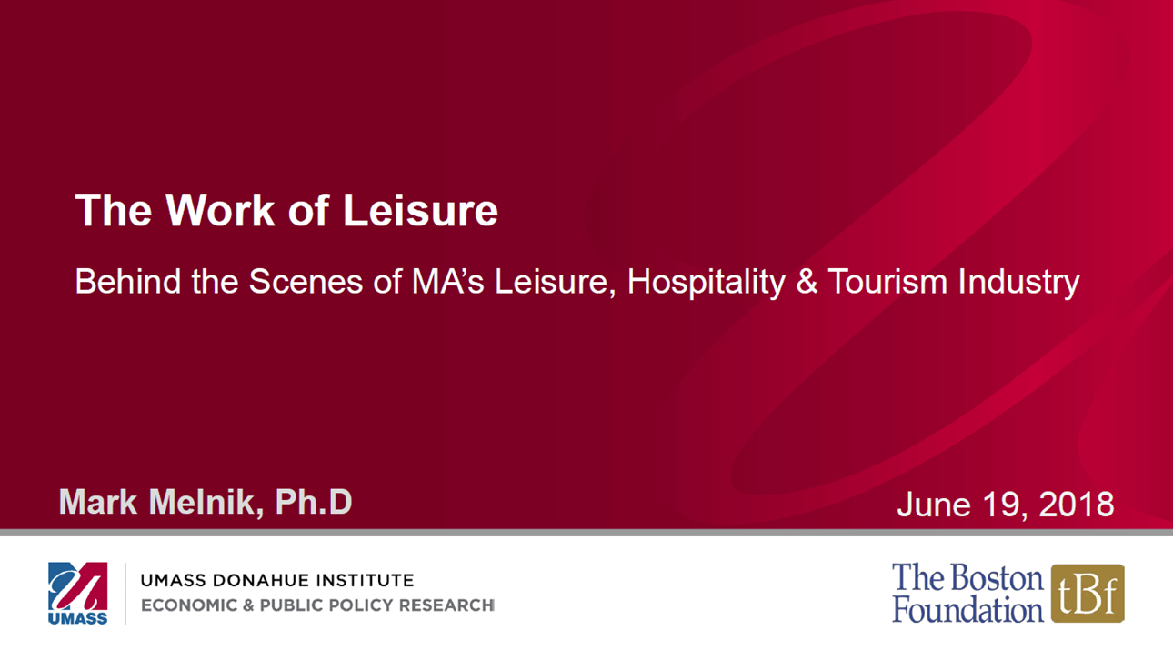 Work of Leisure slide presentation