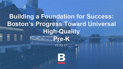 Pre-k presentation cover