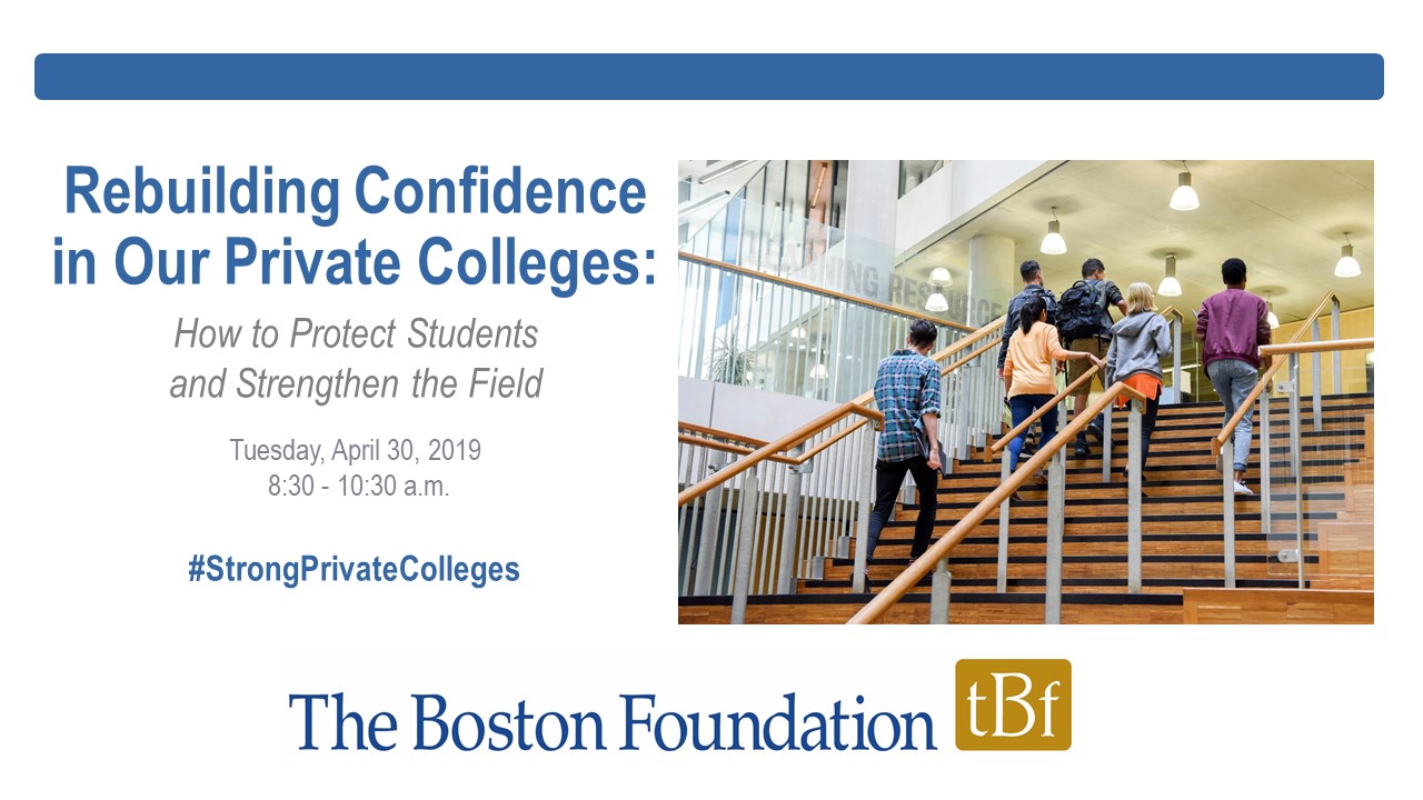 Private colleges cover slide