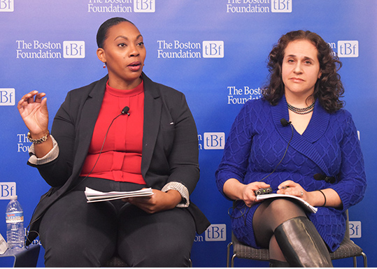 Monica Roberts and Shannah Varon