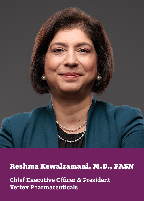 Reshma Kewalramani, Chief Executive Officer Vertex