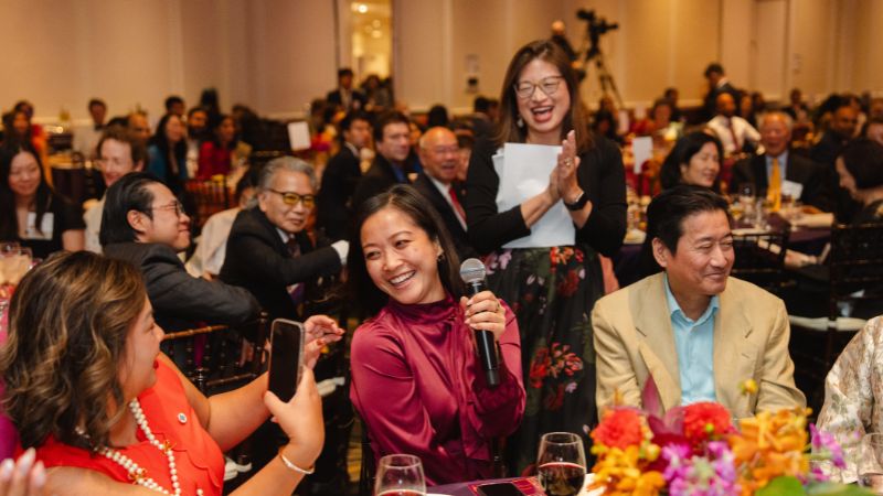 Shirley in audience at ACF Gala 2025