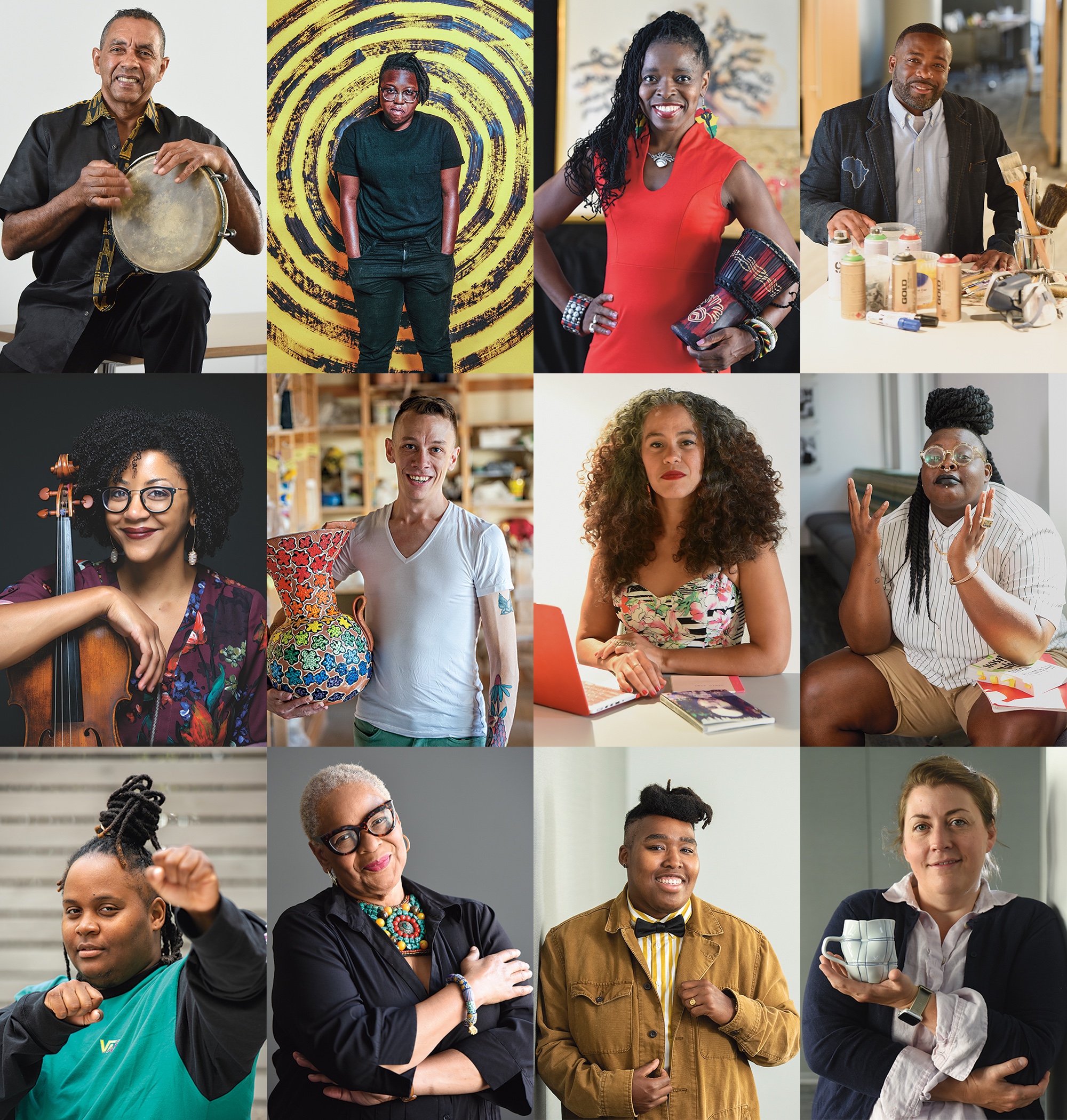 Collage of 2019 Brother Thomas Fellows