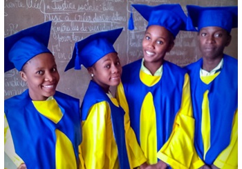 Four Haitian graduates OSDE