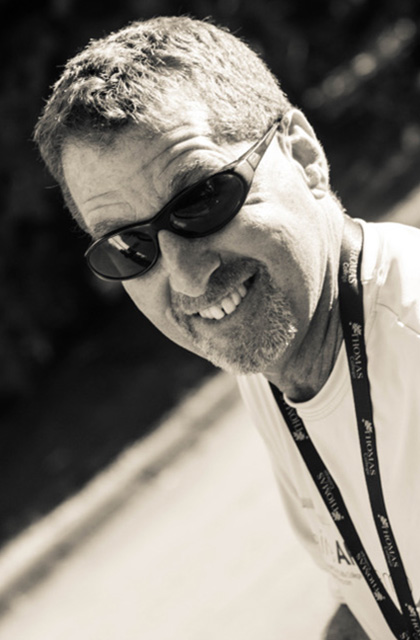 A black and white photo of Richard H. Mades