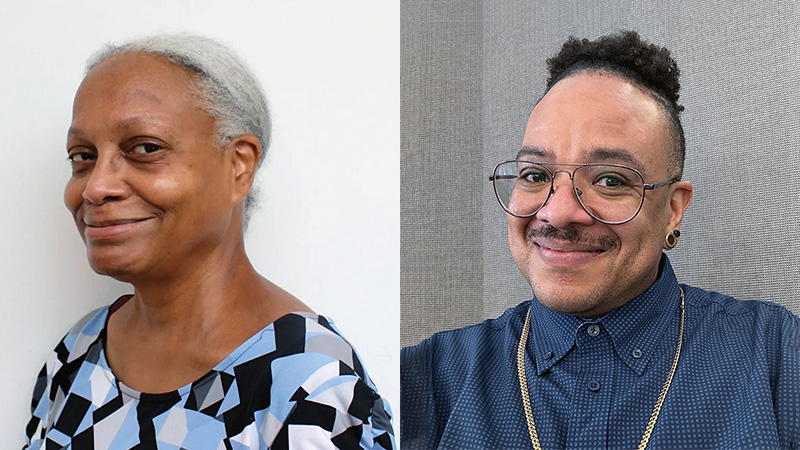 Headshots of Forbes and Valentine