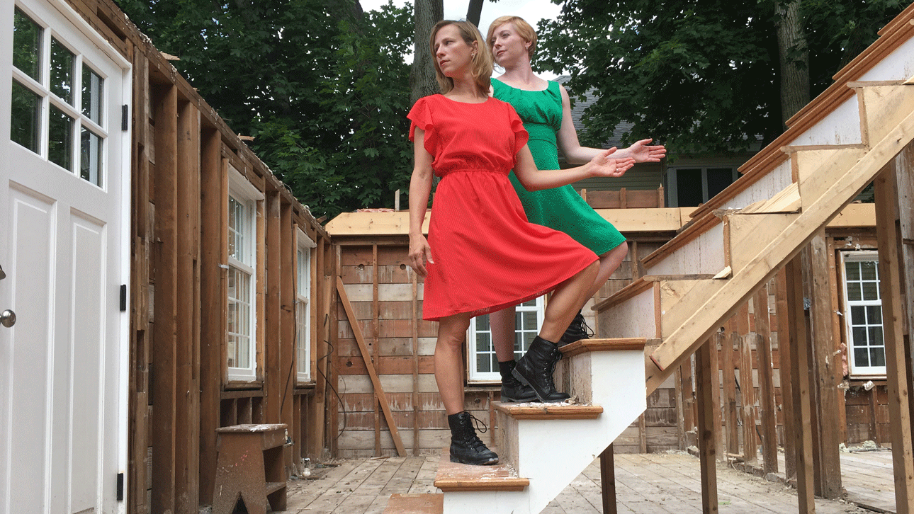 Kristen Duffy and Meghan McLyman