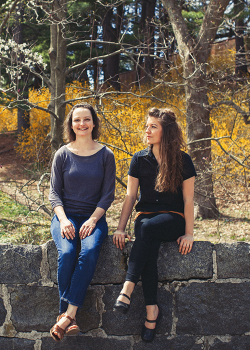 Jackie O'Riley and Rebecca McGowan 