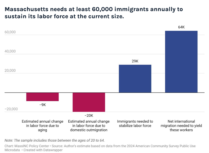 2026 Immigration Net Labor Force chart