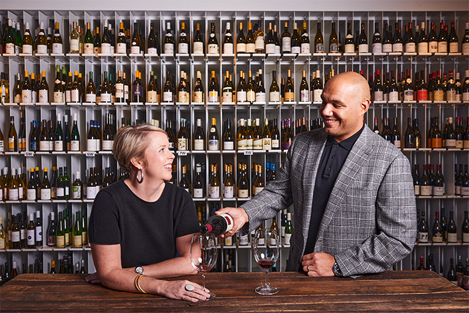 Urban Grape Founders TJ and Hadley Douglas