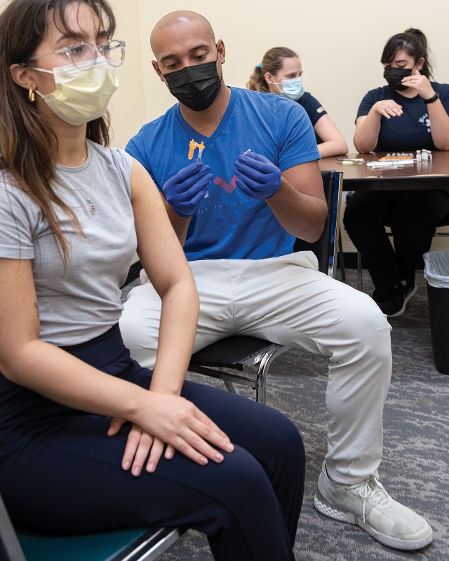 Alister Martin at Vax Clinic