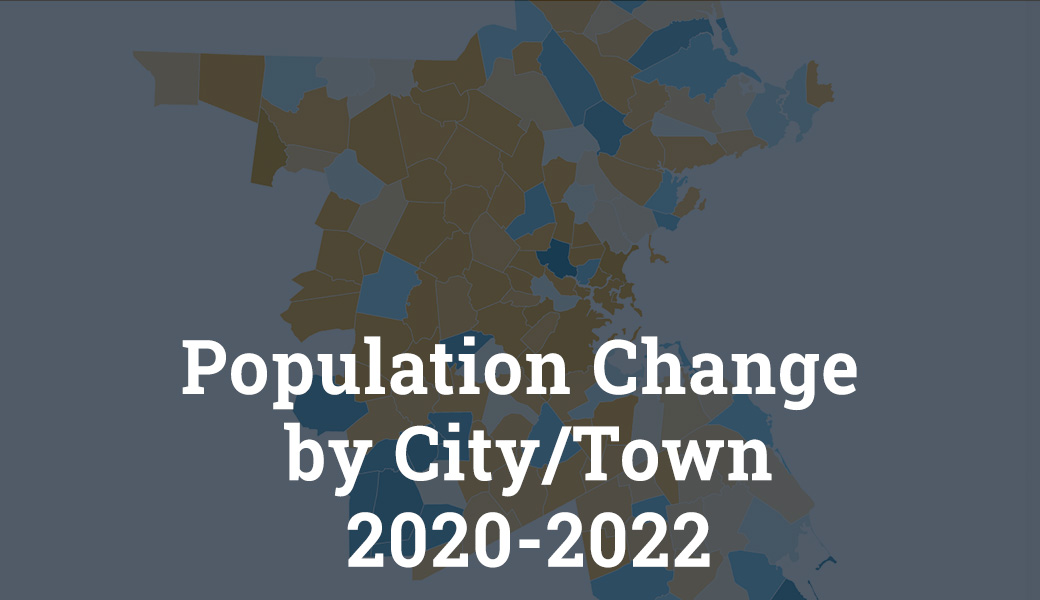 Population Change by City and Town 2020-2022
