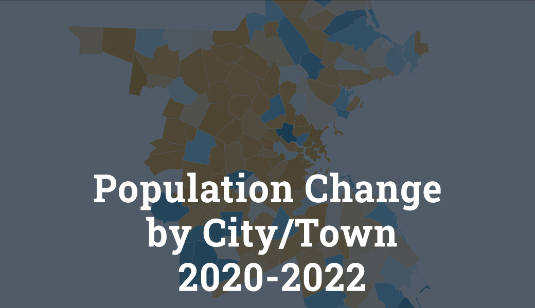 Population Change by City and Town 2020-2022