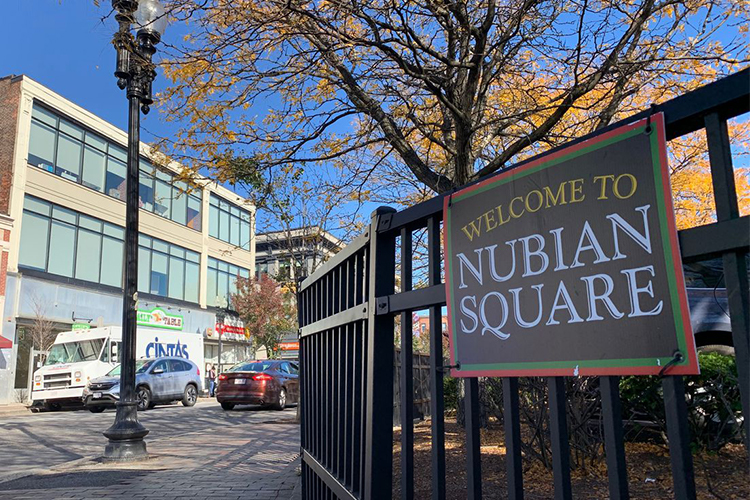Nubian Sq sign