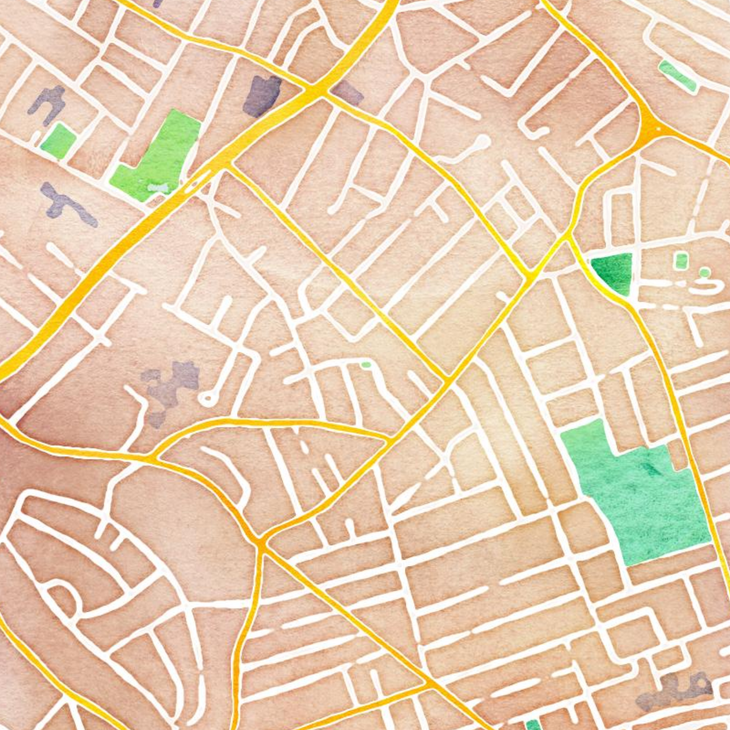 watercolor map bowdoin geneva