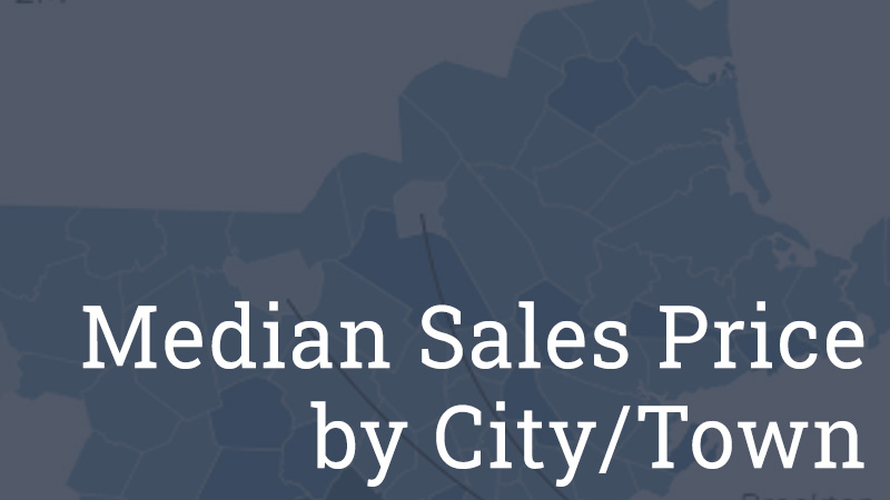 Median Sales Price by City and Town