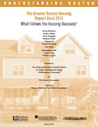 2013 Greater Boston Housing Report Card cover