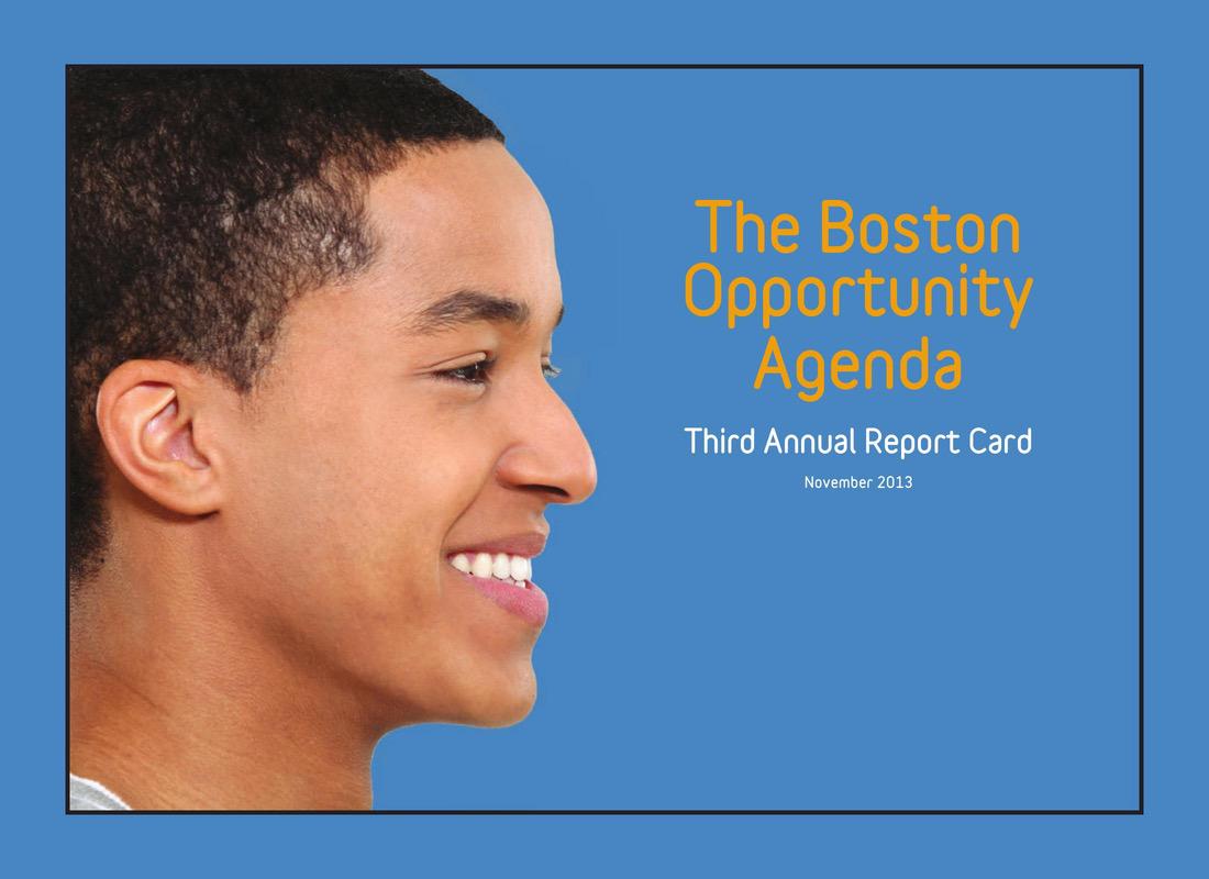 Boston Opportunity Agenda Report Card 2013 cover