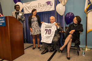 Mayor Menino Success Boston Students