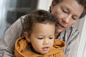 Grandmother toddler photo