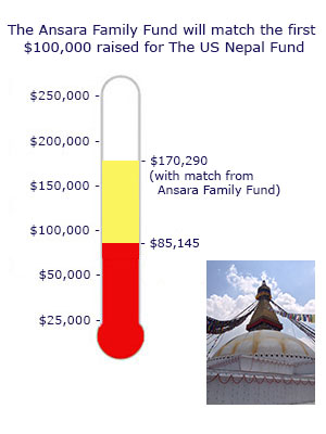 Nepal Fund contributions